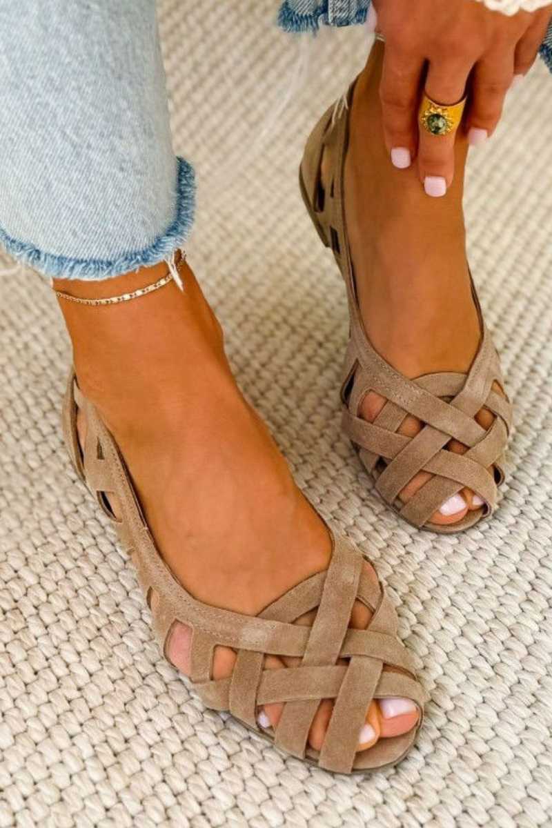 Caterina | Sandalias Trenzadas de Verano Vibrantes