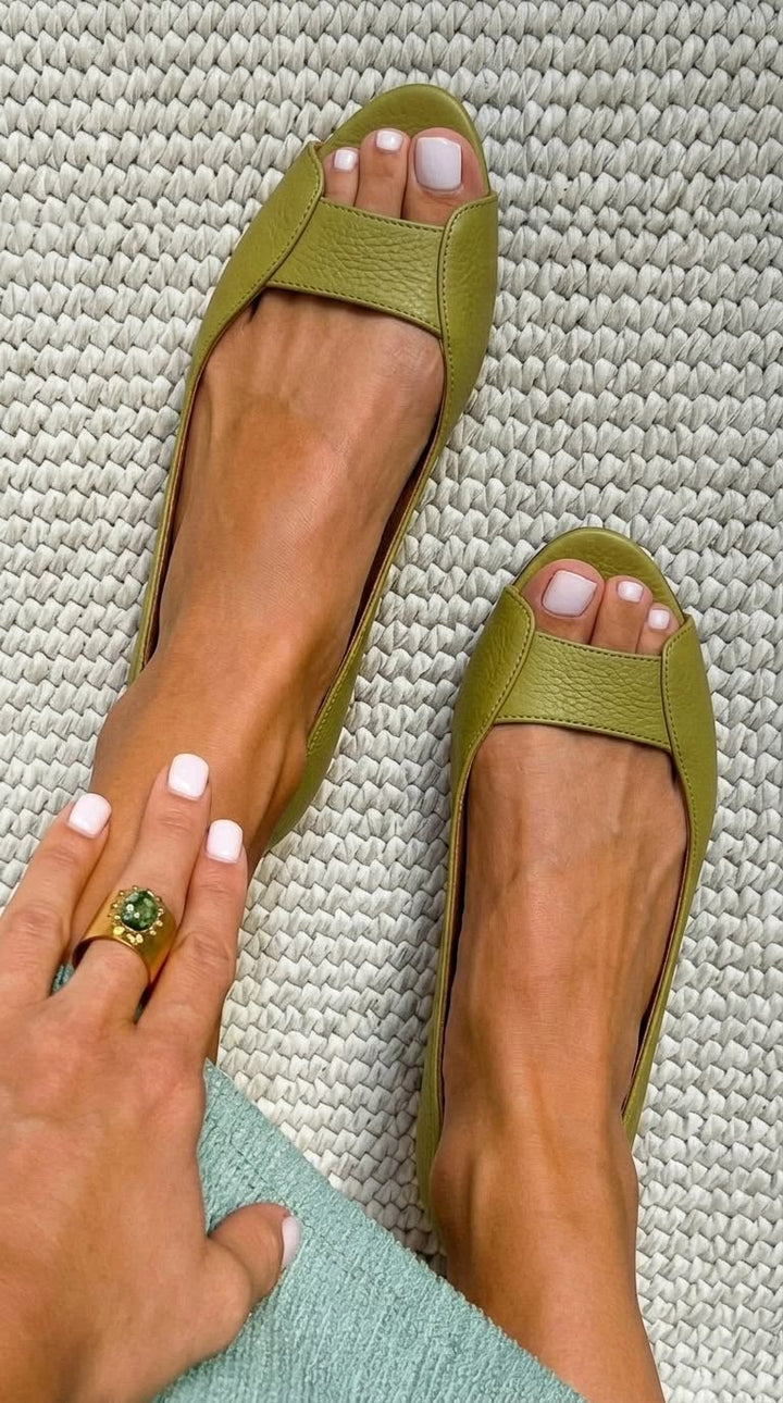 Adelina | Sandalias Doradas de Conforto Elegante