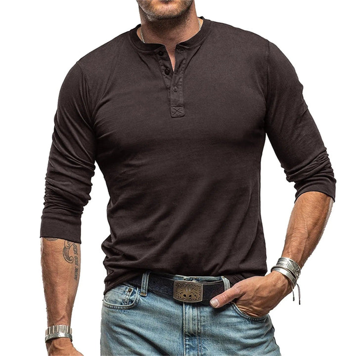 Camicia Vintage a Maniche Lunghe