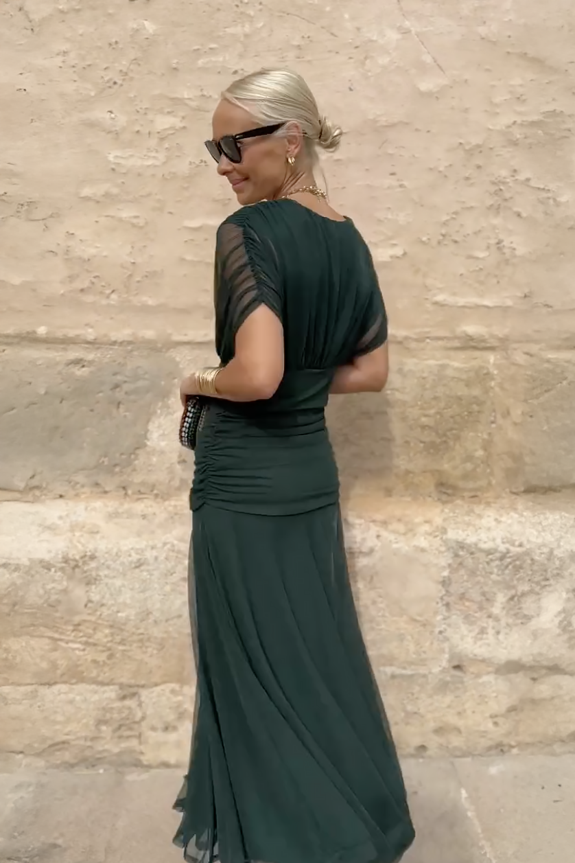 Vestido Elegante Santana en Seda