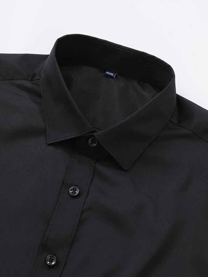 Elegante Camicia a Maniche Lunghe con Bottoni