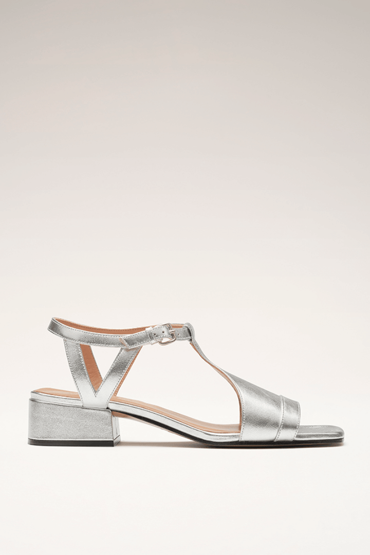 Serena | Sandalias de Verano en Color Plateado