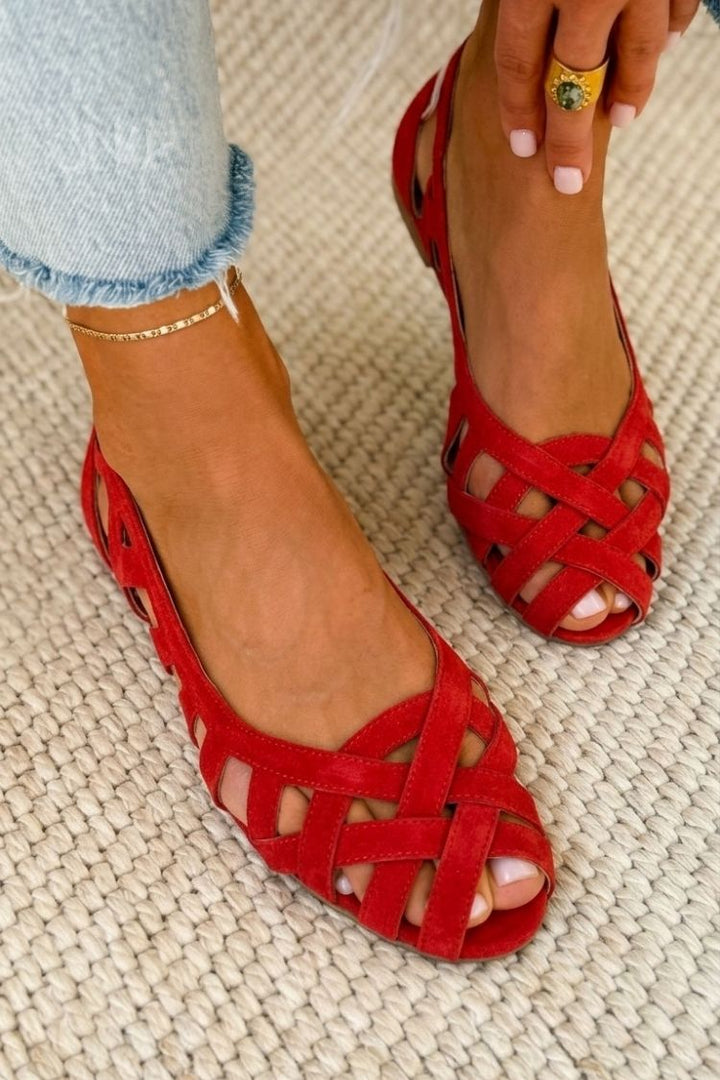 Caterina | Sandalias Trenzadas de Verano Vibrantes
