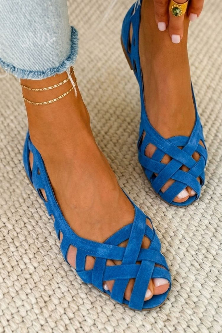 Caterina | Sandalias Trenzadas de Verano Vibrantes