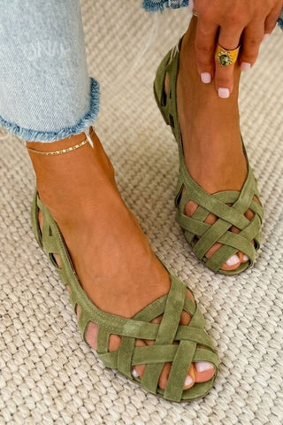 Caterina | Sandalias Trenzadas de Verano Vibrantes