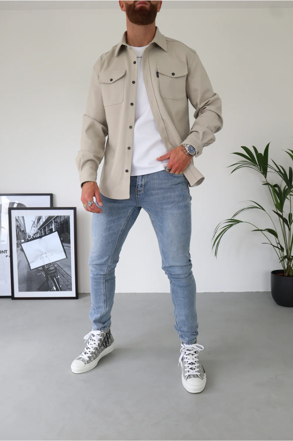 ADAM | Sobrecamisa de temporada: estilo moderno y versátil