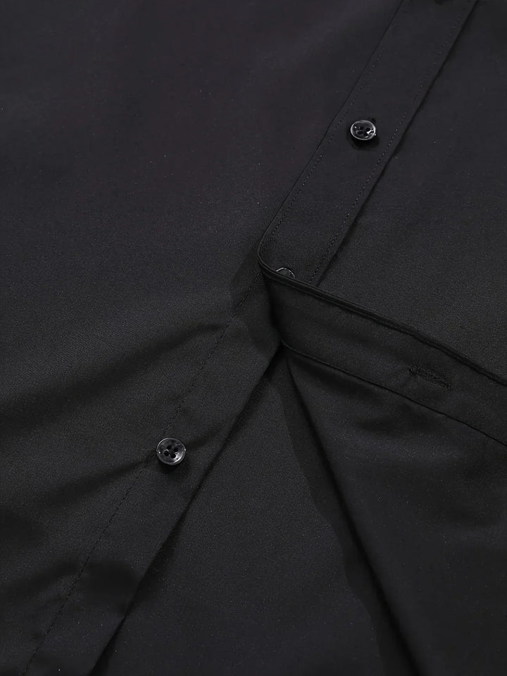 Elegante Camicia a Maniche Lunghe con Bottoni