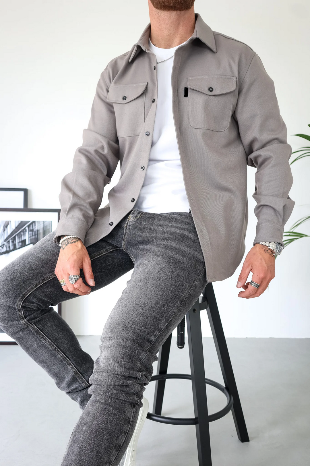 ADAM | Sobrecamisa de temporada: estilo moderno y versátil