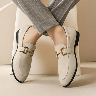 Elegantes Zapatos de Ante de Lujo
