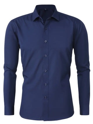 Elegante Camicia a Maniche Lunghe con Bottoni