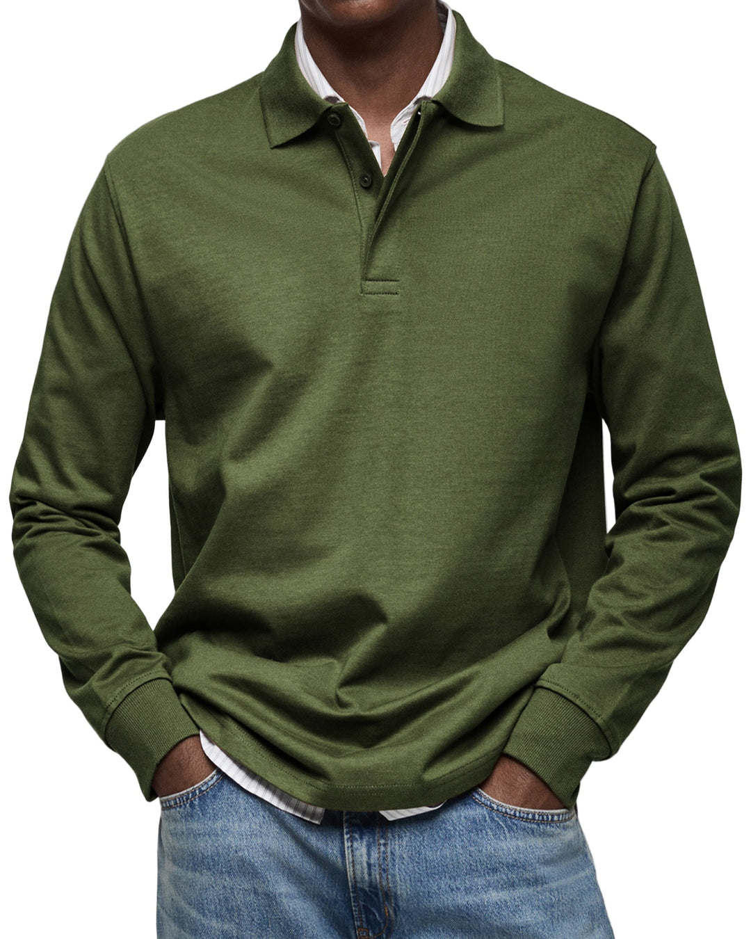 Alberto | Polo de manga larga lujoso