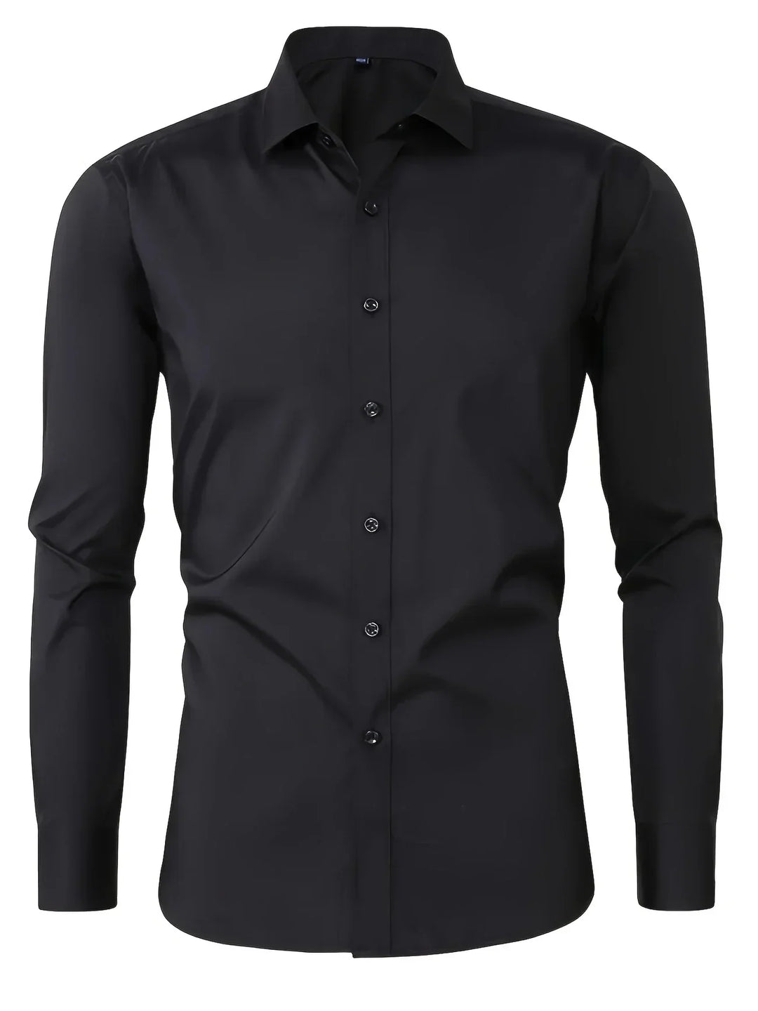 Elegante Camicia a Maniche Lunghe con Bottoni