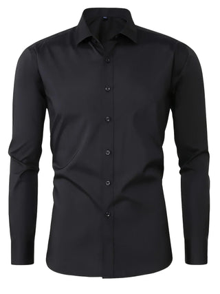 Elegante Camicia a Maniche Lunghe con Bottoni