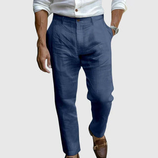 Lucca | Pantalón de lino premium de corte moderno