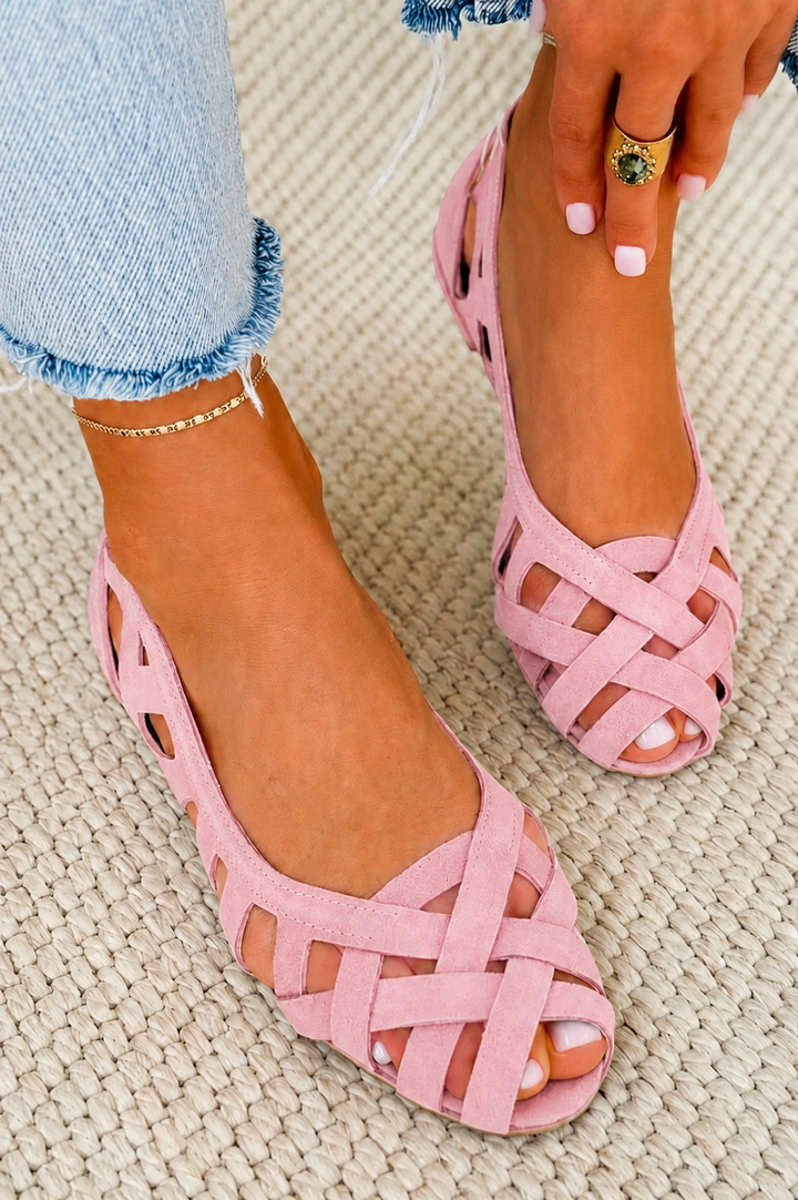 Caterina | Sandalias Trenzadas de Verano Vibrantes