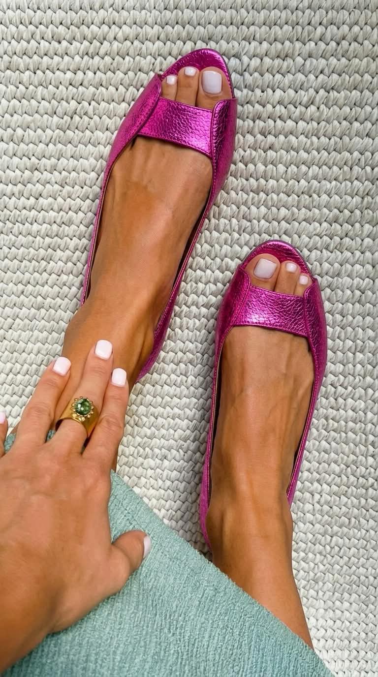 Adelina | Sandalias Doradas de Conforto Elegante