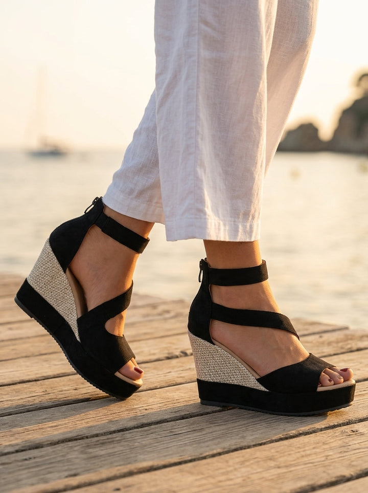 Sandalias Éléonore de Cuña