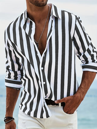 Zalecta | Riviera Stripe Shirt