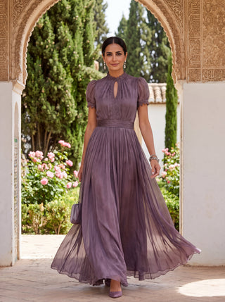 Vestido Largo Flavia en Tejido Premium