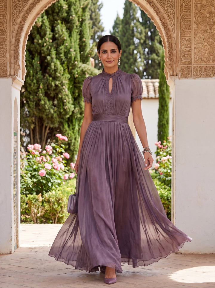 Vestido Largo Flavia en Tejido Premium