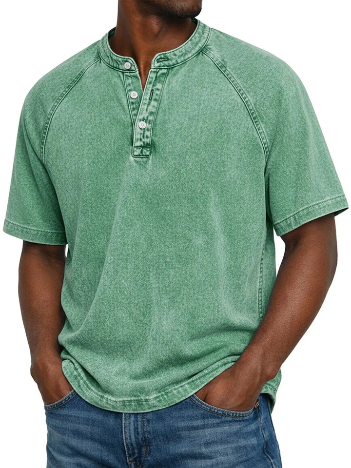 Camisa de hombre vintage con botones
