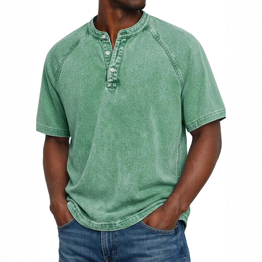 Camisa de hombre vintage con botones