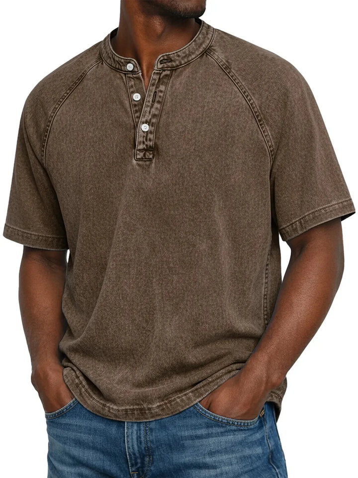 Camisa de hombre vintage con botones