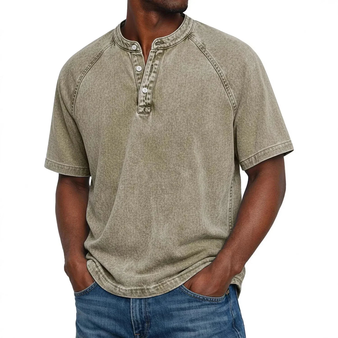 Camisa de hombre vintage con botones