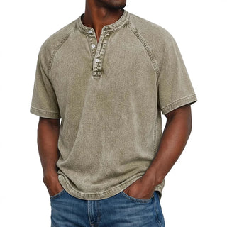 Camisa de hombre vintage con botones