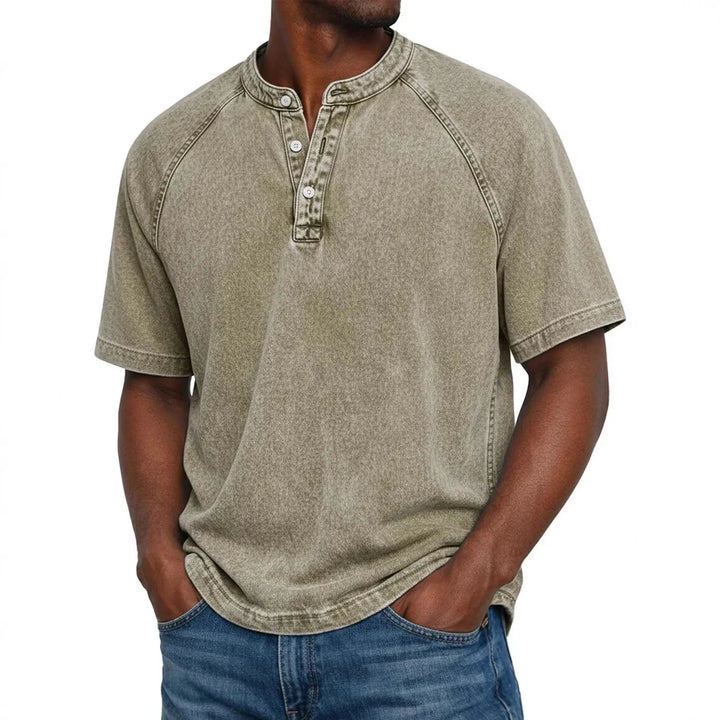 Camisa de hombre vintage con botones