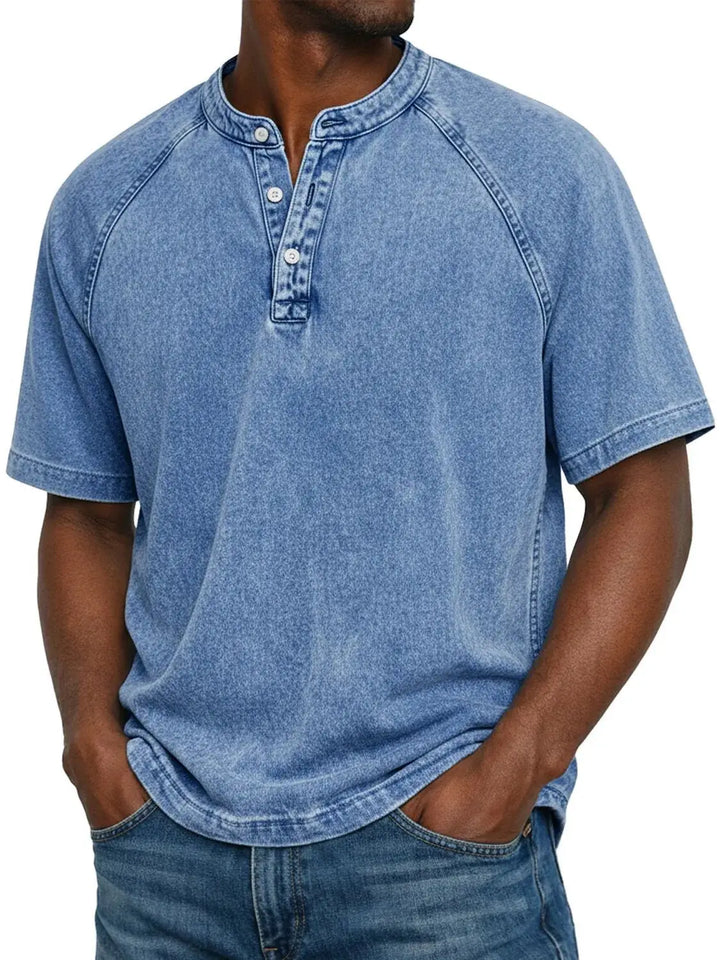 Camisa de hombre vintage con botones