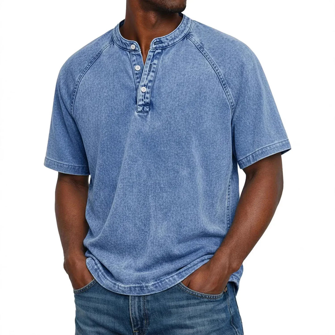 Camisa de hombre vintage con botones