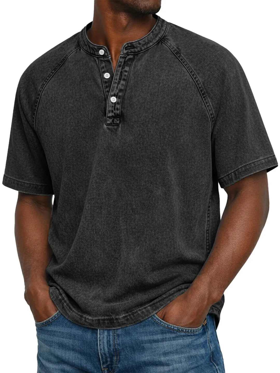Camisa de hombre vintage con botones