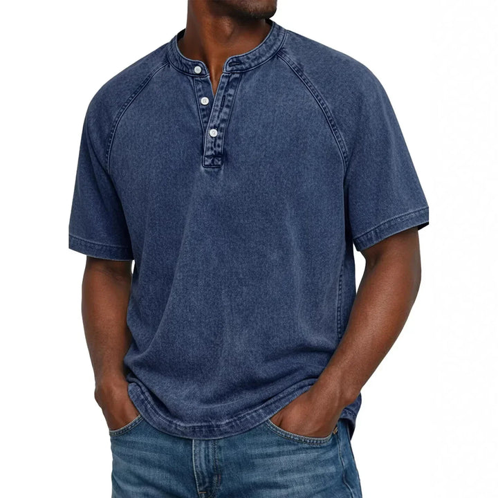 Camisa de hombre vintage con botones