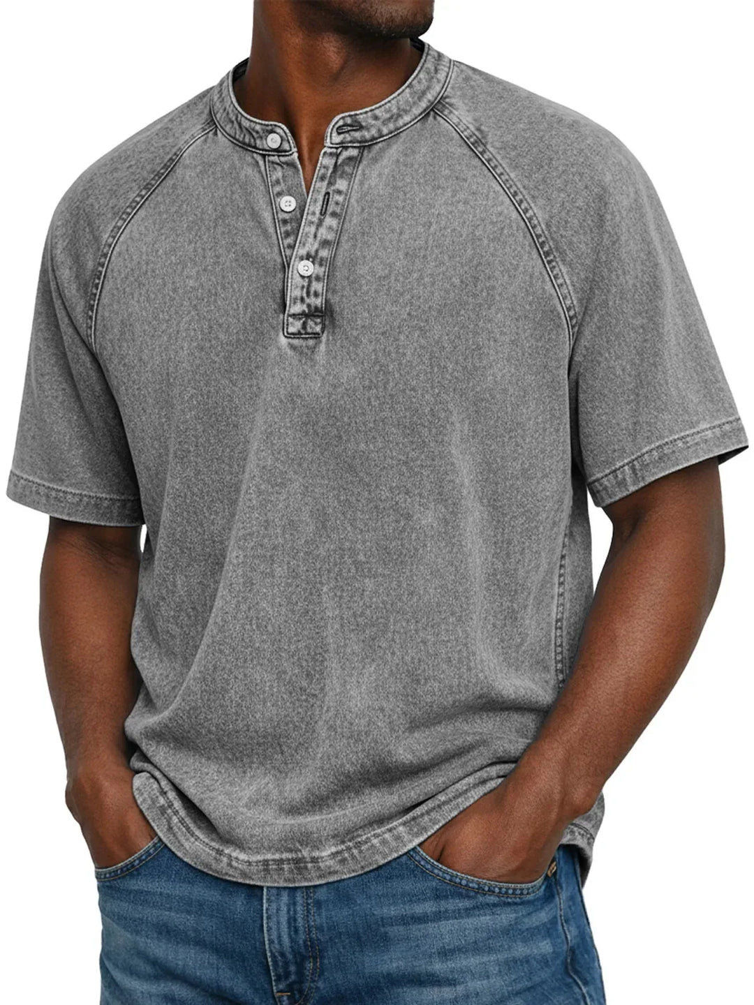Camisa de hombre vintage con botones