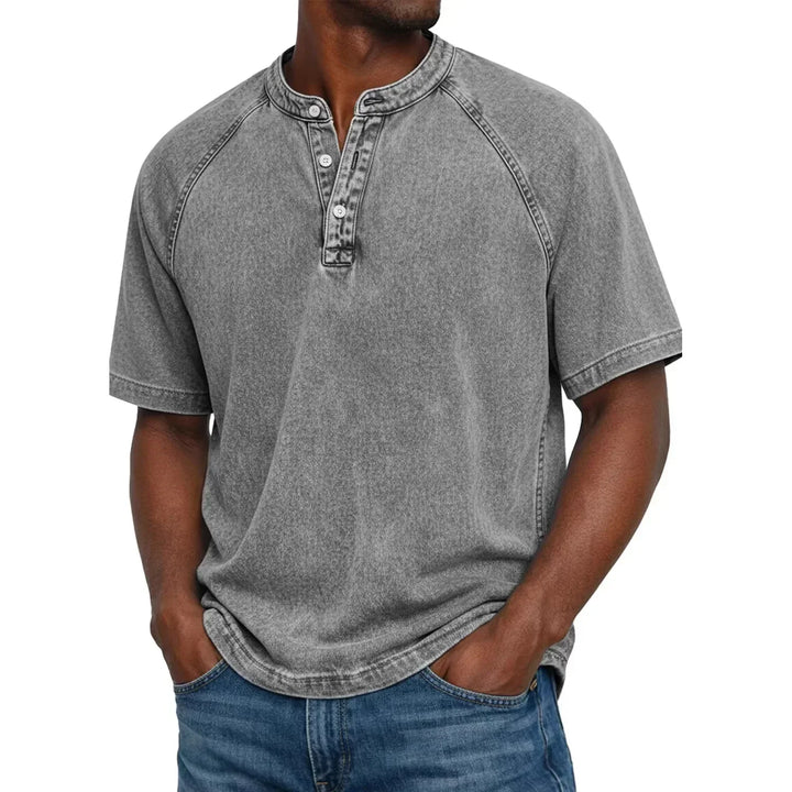 Camisa de hombre vintage con botones