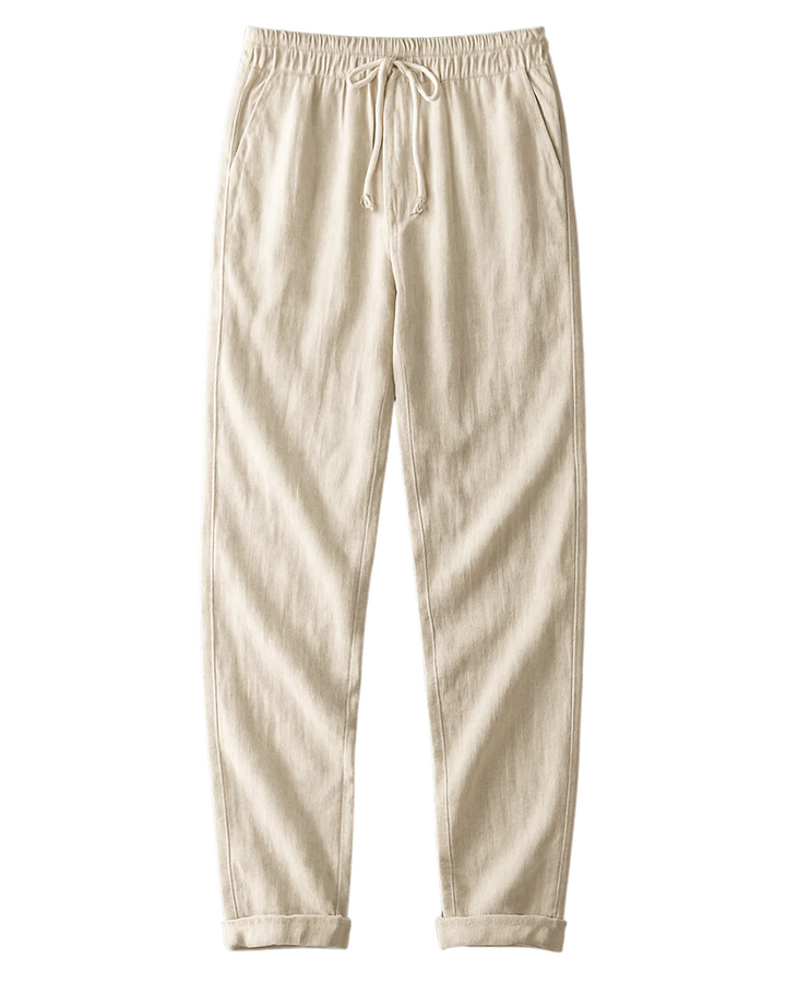 Lago - Pantalones Elegantes de Lino