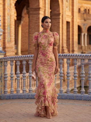 Vestido Elegante en Seda