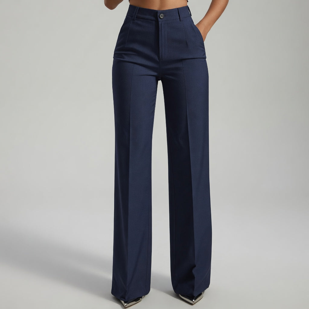 Emilia – Pantalón de talle alto elegante