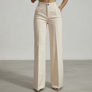 Emilia – Pantalón de talle alto elegante