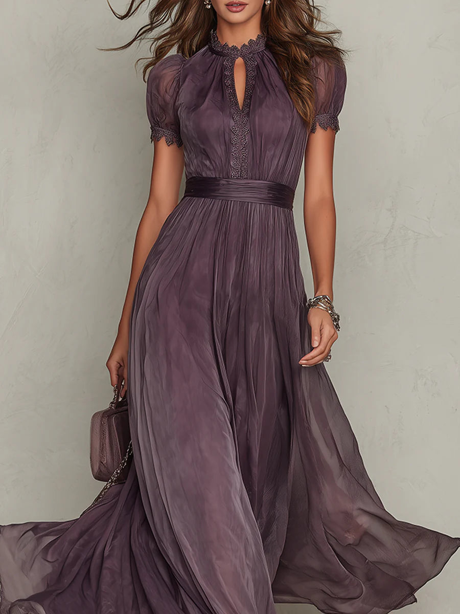 Vestido Largo Flavia en Tejido Premium