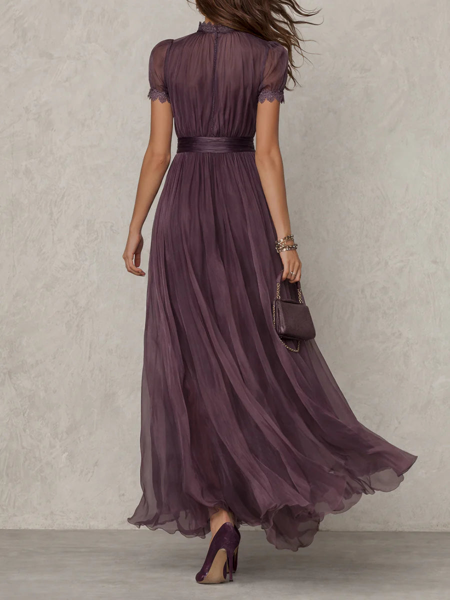 Vestido Largo Flavia en Tejido Premium