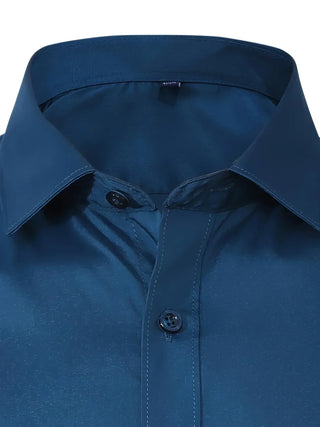 Elegante Camicia a Maniche Lunghe con Bottoni
