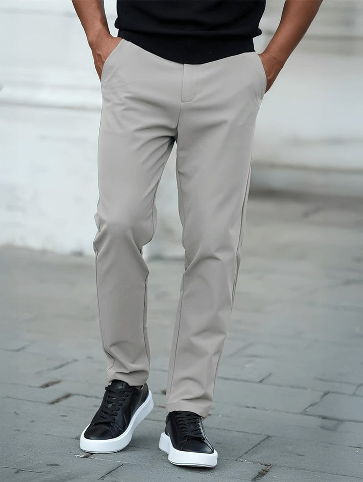 Rocio Pantalones Rectos - Gris