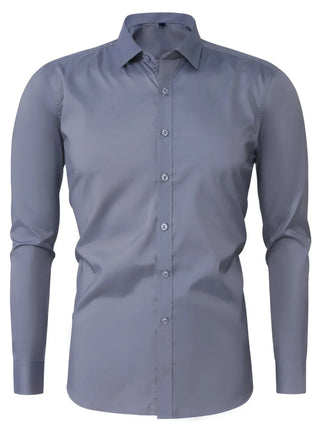 Elegante Camicia a Maniche Lunghe con Bottoni