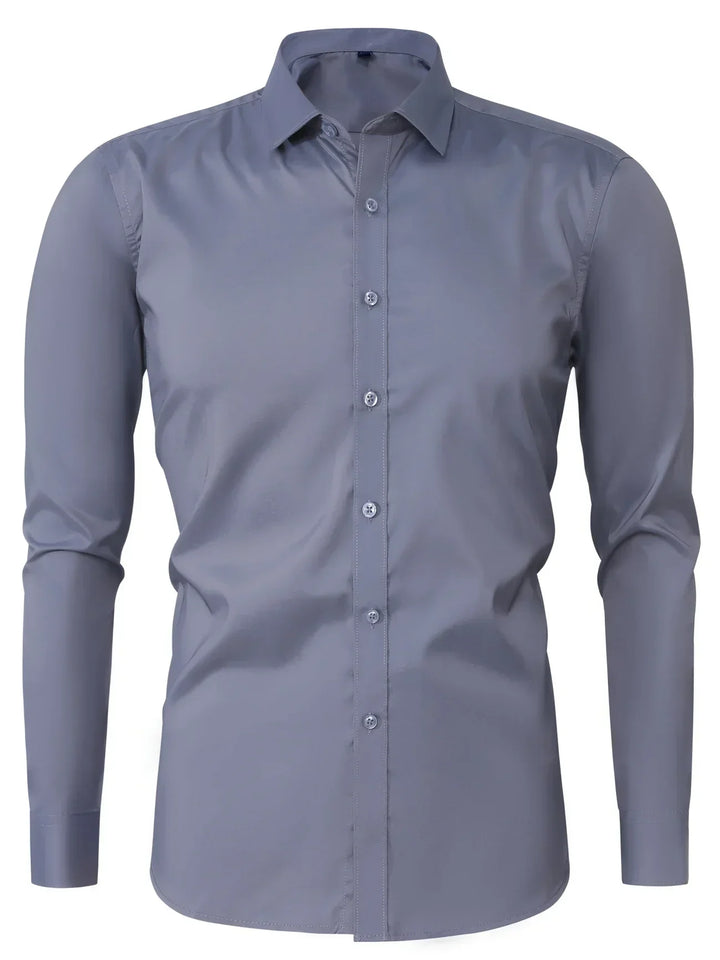 Elegante Camicia a Maniche Lunghe con Bottoni