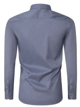 Elegante Camicia a Maniche Lunghe con Bottoni