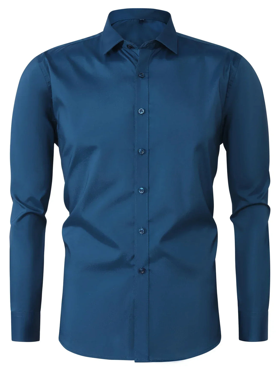Elegante Camicia a Maniche Lunghe con Bottoni