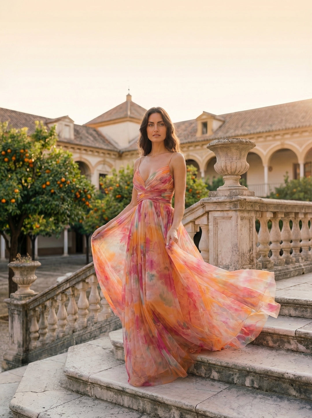 Vestido Elegante Marbella en Seda