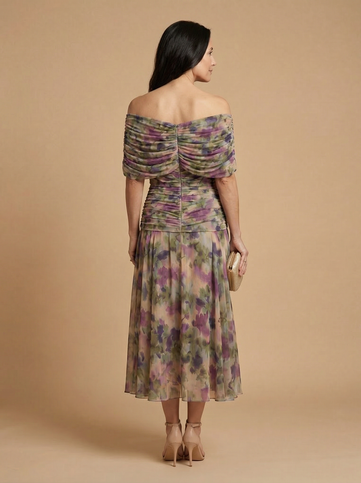 Vestido Elegante Santana en Seda